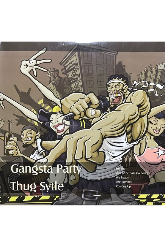 Gangsta Party Thug Sytle LP Plak