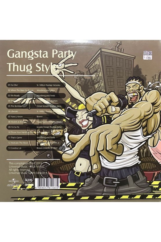Gangsta Party Thug Sytle LP Plak