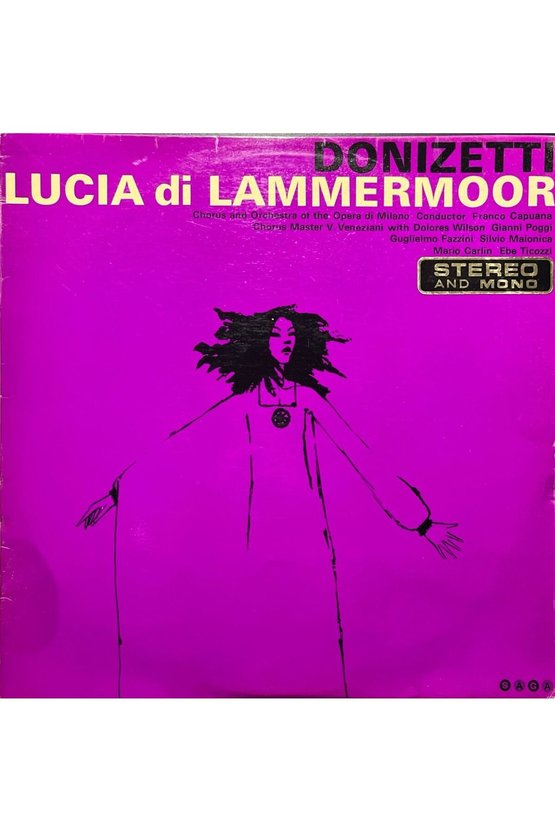 Donizetti – Lucia Di Lammermoor Classic LP Plak