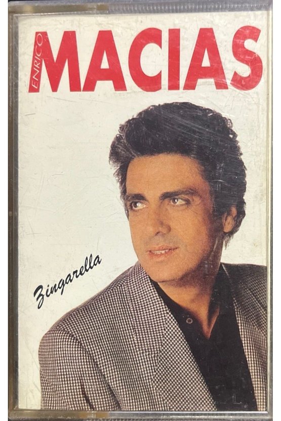 (Plak Değildir KASET tir) Kaset Enrico Macias Zingarella Kaset