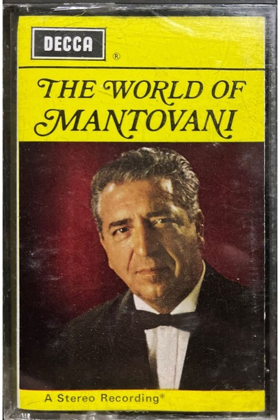 (Plak Değildir KASET tir) Kaset The World Of Mantovani Kaset