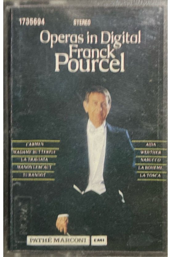 (Plak Değildir KASET tir) Kaset Operas In Digital Franck Pourcel Kaset
