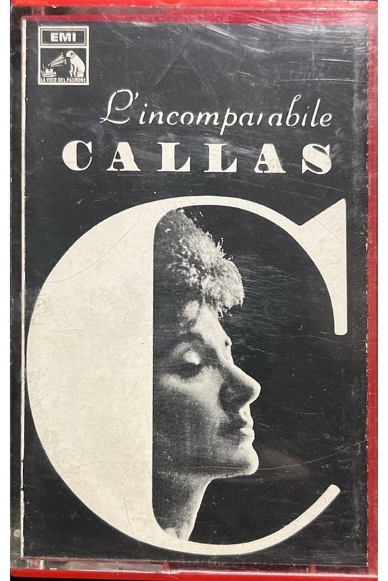 (Plak Değildir KASET tir) Kaset Maria Callas Lincomparabile Callas Kaset