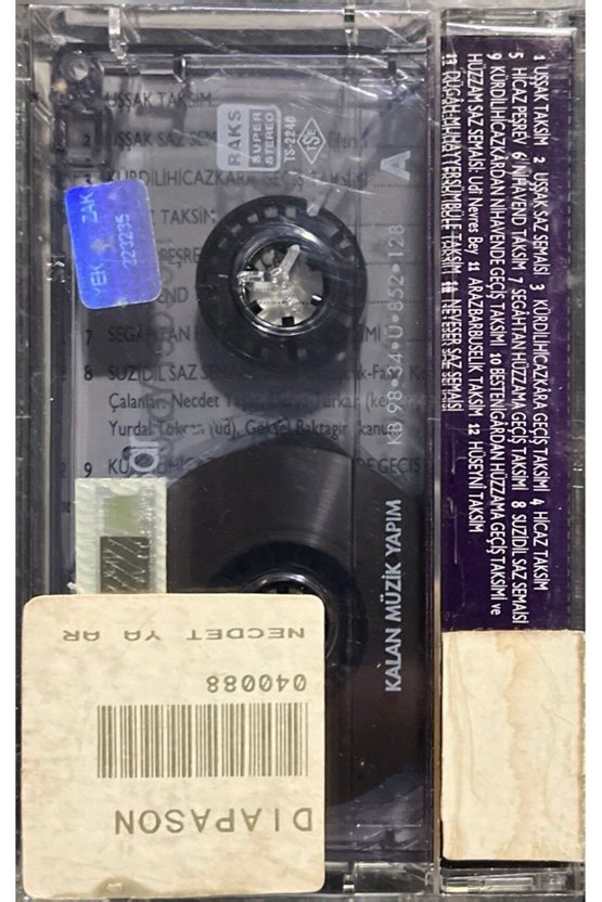 (Plak Değildir KASET tir) Kaset Necdet Yaşar Kaset