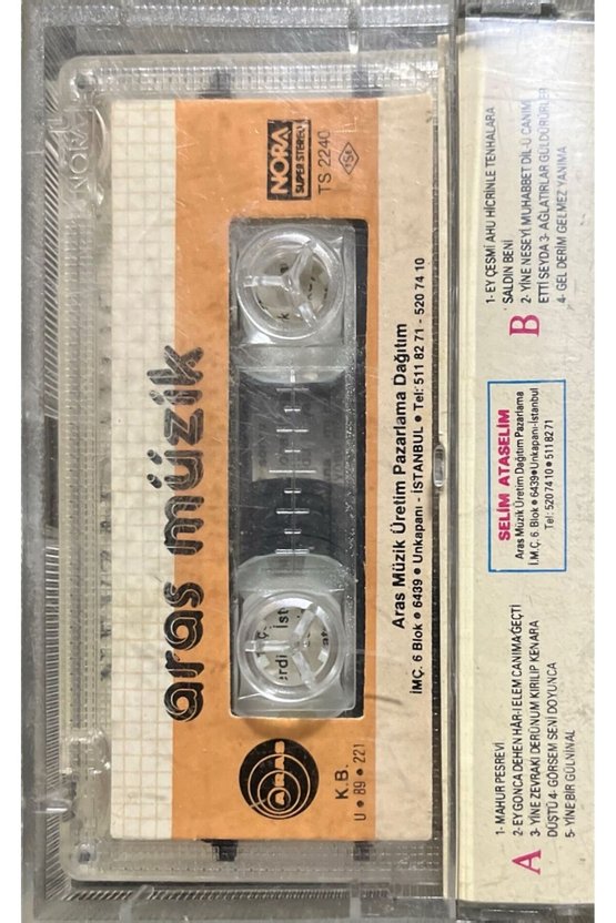 (Plak Değildir KASET tir) Kaset Dede Efendi Nevzat Atlığ Kaset