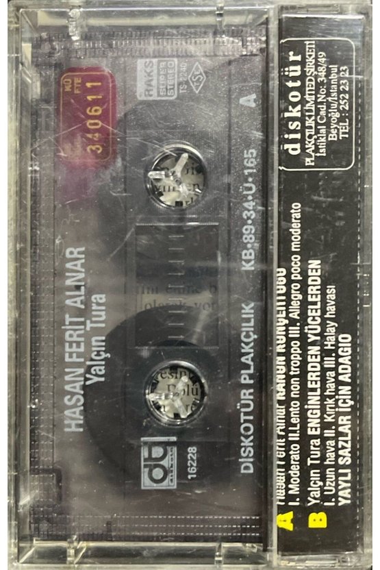(Plak Değildir KASET tir) Kaset Hasan Ferit Alnar Yalçın Tura Kaset