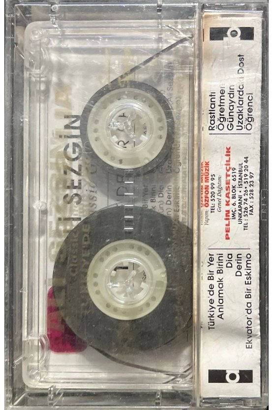 (Plak Değildir KASET tir) Kaset Ali Sezgin Classic Gitar Türkiye de Bir Yer Kaset