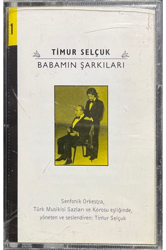 (Plak Değildir KASET tir) Kaset Timur Selçuk Babamın Şarkıları Kaset