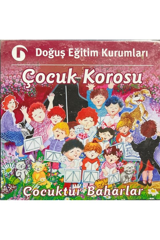 (Plak Değildir CD dir) CD Doğuş Eğitim Kurumları Çocuk Korosu Çocuktur Baharlar Açılmamış Jelatinin