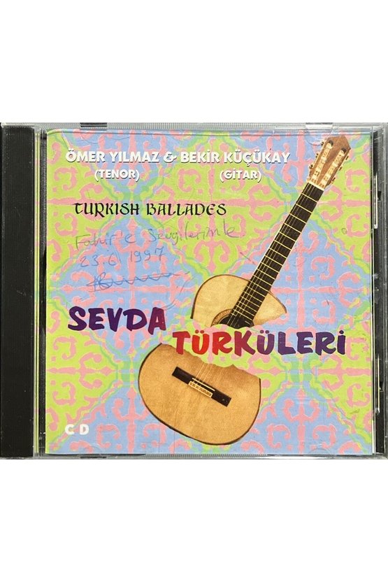 (Plak Değildir CD dir) CD Ömer Yılmaz & Bekir Küçükay Sevda Türküleri CD