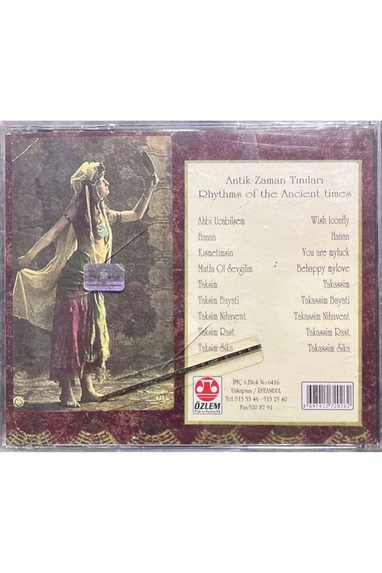 (Plak Değildir CD dir) CD Antik Zaman Tanrıları Açılmamış Jelatininde CD