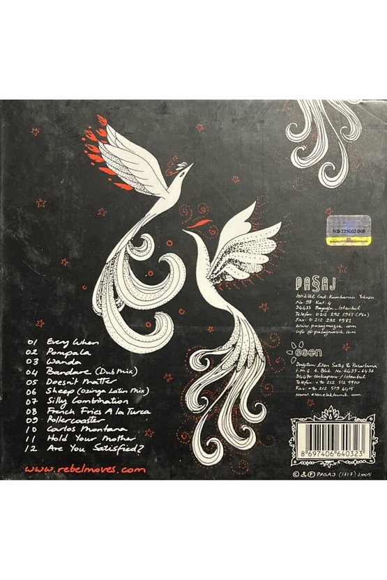 (Plak Değildir CD dir) CD Rebel Moves Are You Satisfied? CD
