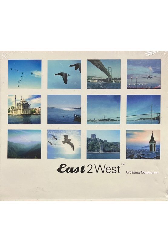 (Plak Değildir CD dir) CD East To West Açılmamış Jelatininde CD