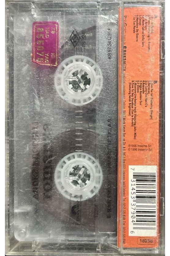 (Plak Değildir KASET tir) Kaset Andrea Bocelli Romanza Kaset