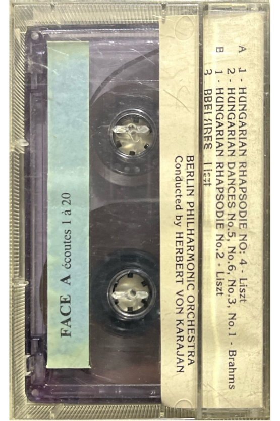 (Plak Değildir KASET tir) Kaset Hungarian Rhapsodies Dance Kaset