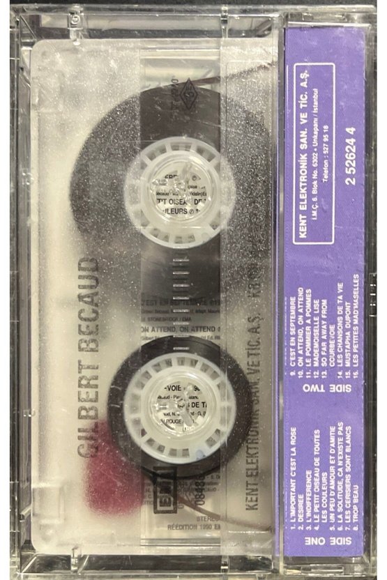 (Plak Değildir KASET tir) Kaset Gibert Becaud Gibert Becaud Kaset