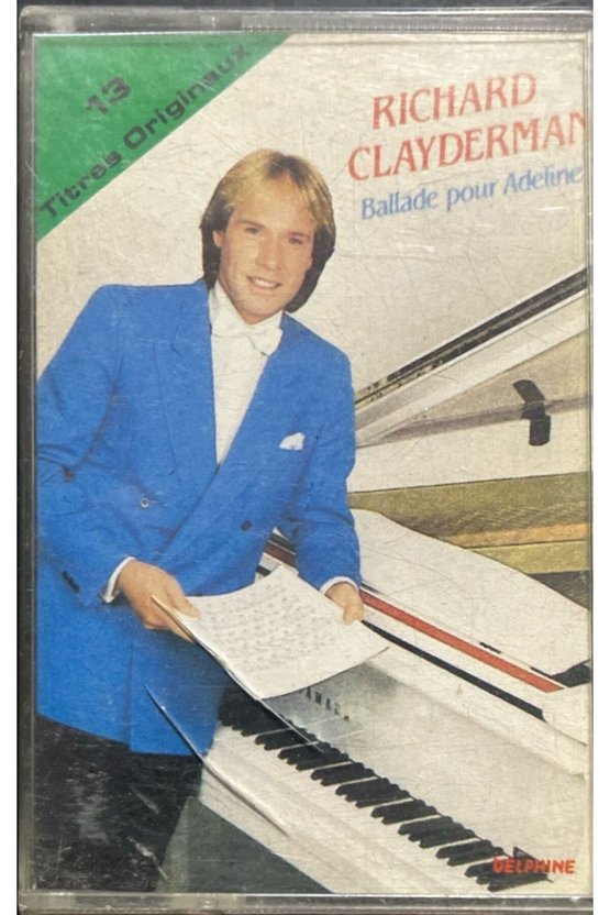 (Plak Değildir KASET tir) Kaset Richard Clayderman Ballade Pour Adeline Kaset
