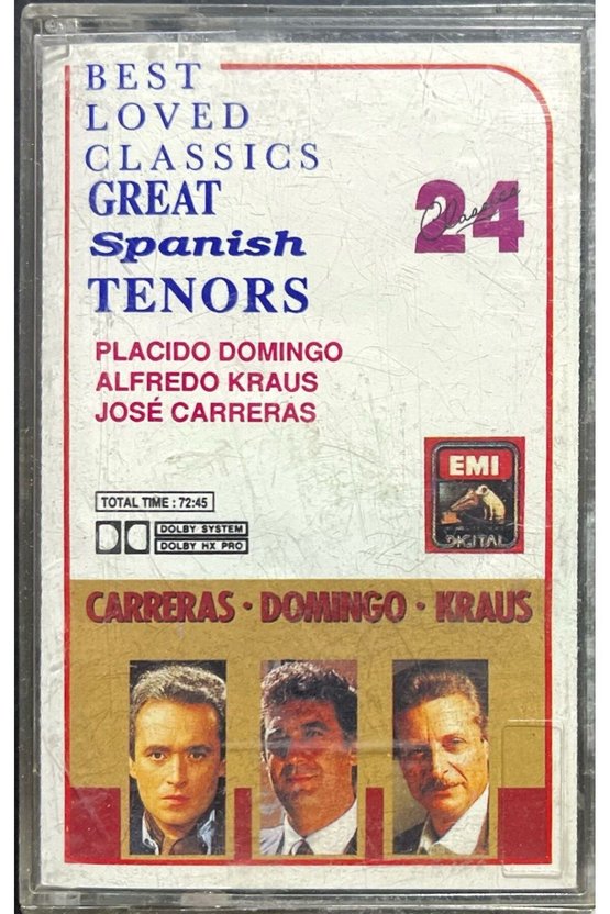 (Plak Değildir KASET tir) Kaset Best Loved Opera Arias-24 Kaset