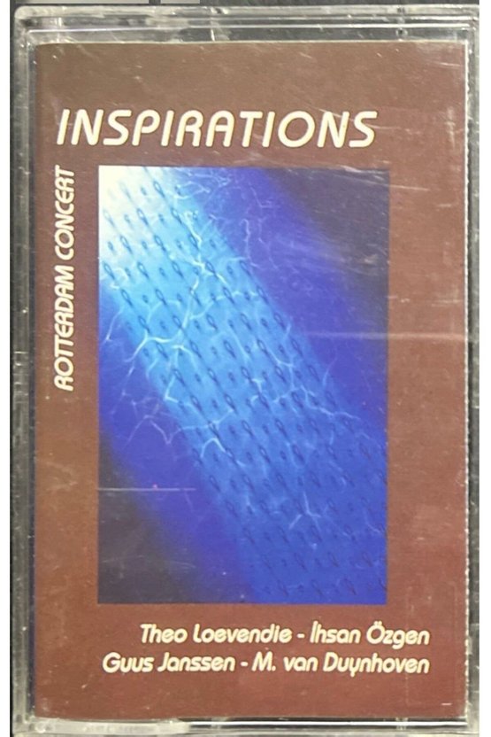 (Plak Değildir KASET tir) Kaset Inspirations Roterdam Concert Kaset