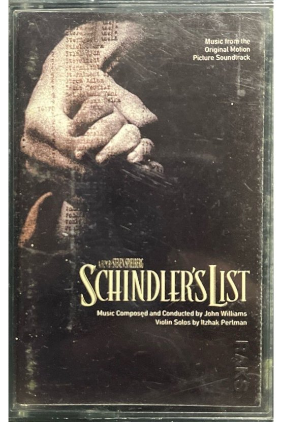 (Plak Değildir KASET tir) Kaset Schindlers List Soundtrack Kaset