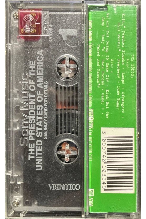 (Plak Değildir KASET tir) Kaset The President Of The United States Of America Kaset