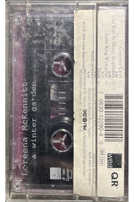 (Plak Değildir KASET tir) Kaset Loreena McKennitt A Winter Garden Kaset