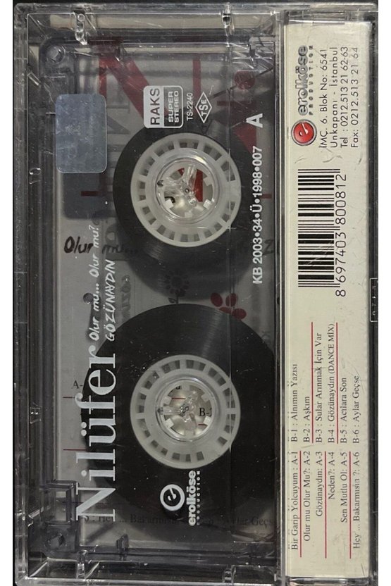 (Plak Değildir KASET tir) Kaset Nilüfer Olur Mu... Olur Mu? Gözünaydın Kaset