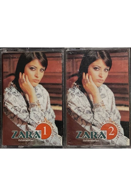 (Plak Değildir KASET tir) Kaset Zara Özlenenler 1-2 Çift Kaset