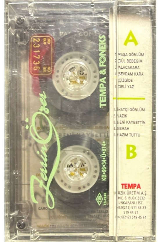 (Plak Değildir KASET tir) Kaset Zerrin Özer Zerrin Özer Kaset