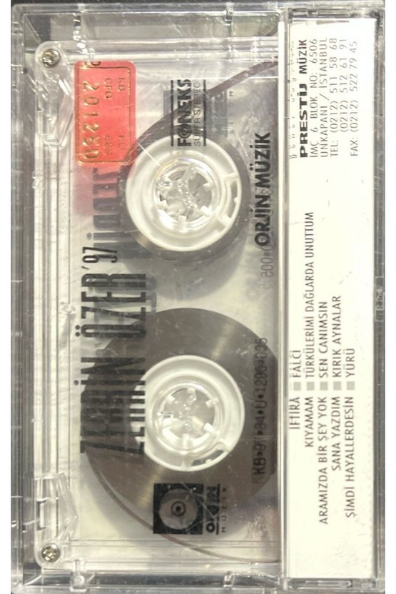 (Plak Değildir KASET tir) Kaset Zerrin Özer 97 Kaset