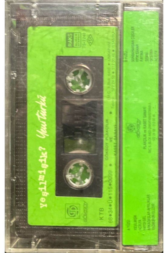 (Plak Değildir KASET tir) Kaset Yeni Türkü Yeşilmişik? Kaset