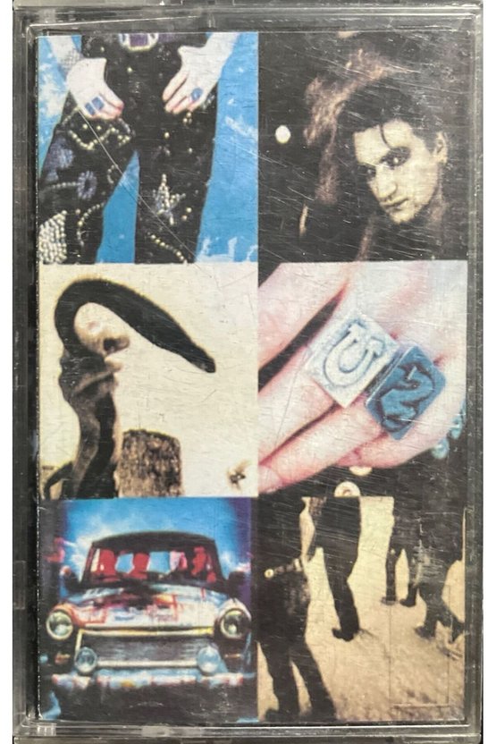 (Plak Değildir KASET tir) Kaset U2 Achtung Baby Kaset