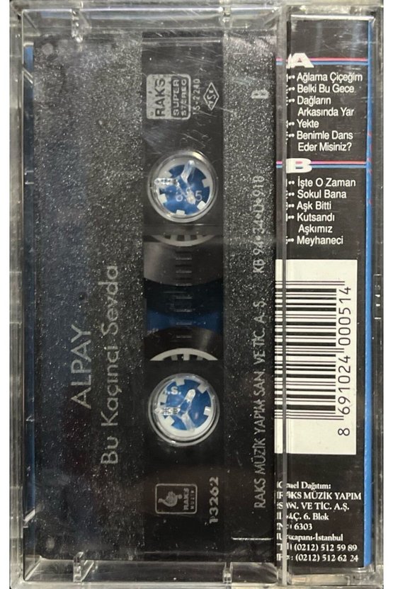 (Plak Değildir KASET tir) Kaset Alpay Bu Kaçıncı Sevda Kaset