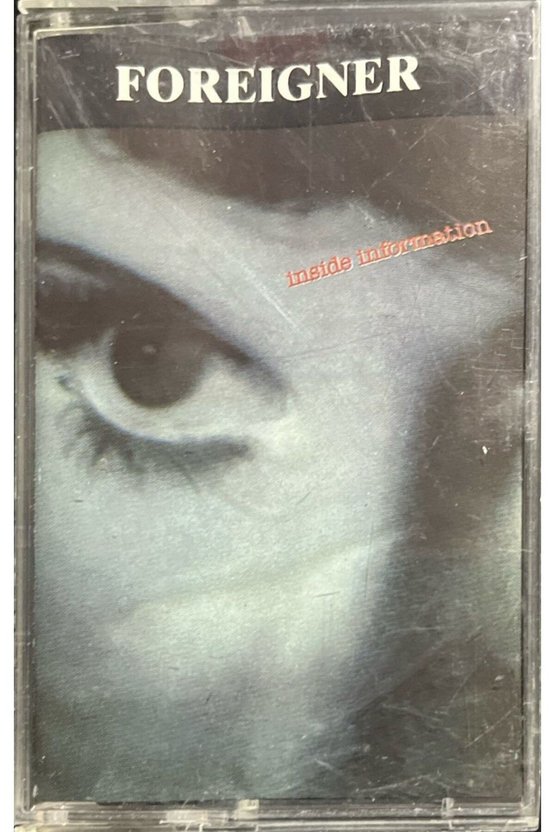 (Plak Değildir KASET tir) Kaset Foreigner Inside Information Kaset