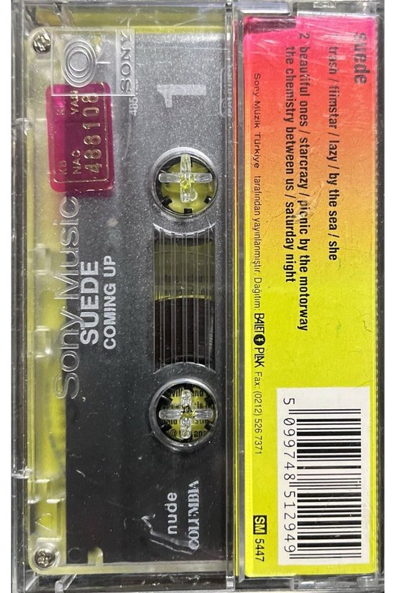 (Plak Değildir KASET tir) Kaset Suede Coming Up Kaset