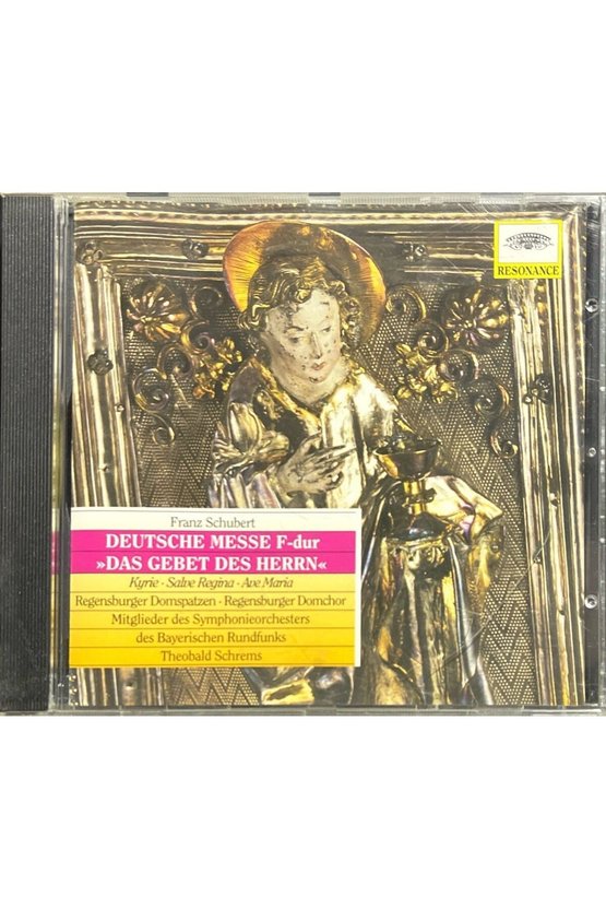 (Plak Değildir CD dir) CD Franz Schubert Deutsche Messe F-Dur CD