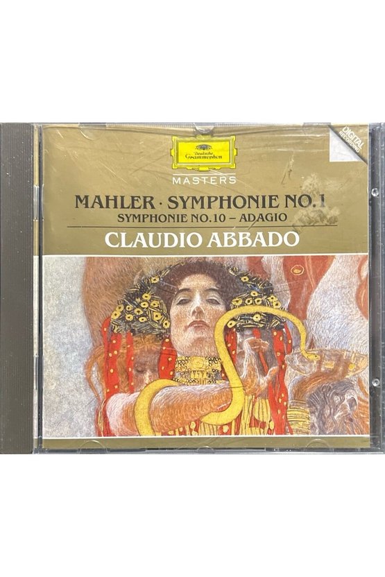 (Plak Değildir CD dir) CD Mahler Symphonie 1 & 10 Claudio Abbado CD
