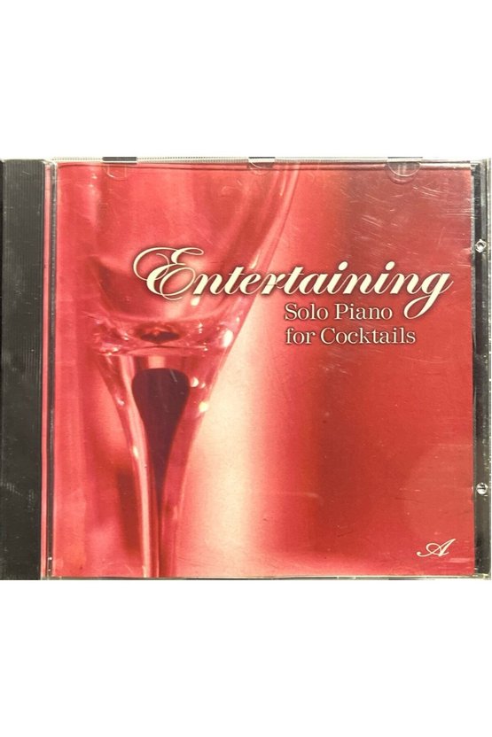 (Plak Değildir CD dir) CD Entertaining Solo Piano For Cocktails CD