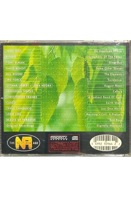 (Plak Değildir CD dir) CD The Best New Age Volume 3 CD