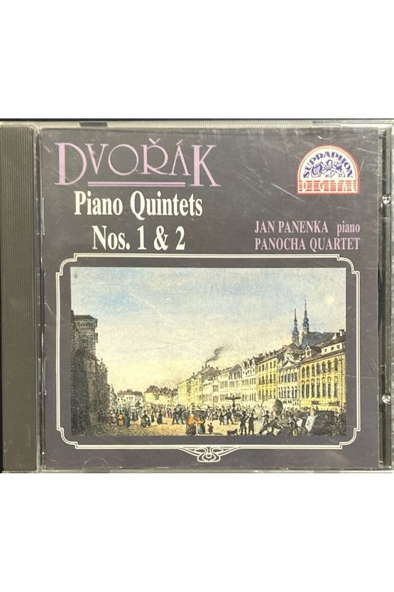 (Plak Değildir CD dir) CD Dvorak Piano Quintets Nos. 1&2 CD