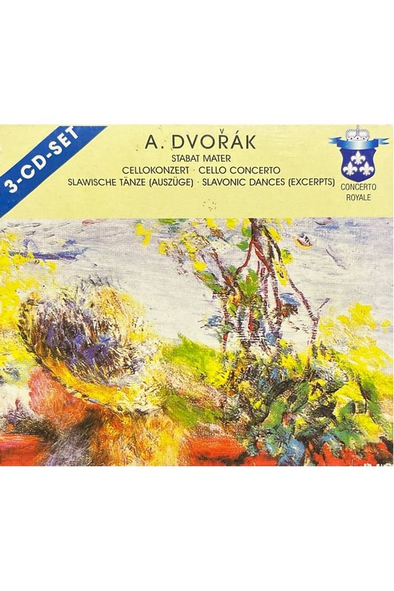 (Plak Değildir CD dir) CD A. Dvorak (3 CD Set) CD