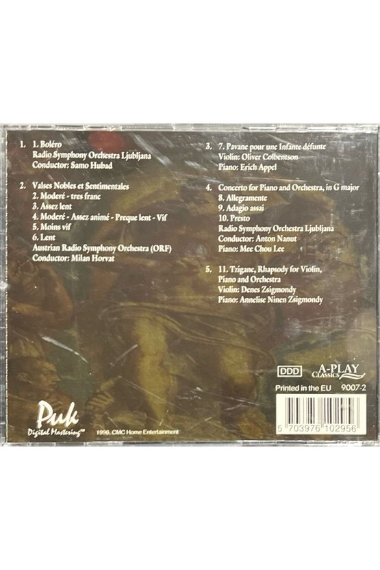 (Plak Değildir CD dir) CD Ravel Bolero CD