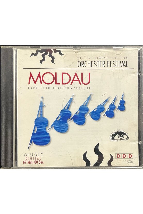 (Plak Değildir CD dir) CD Moldau Orchester Festival CD