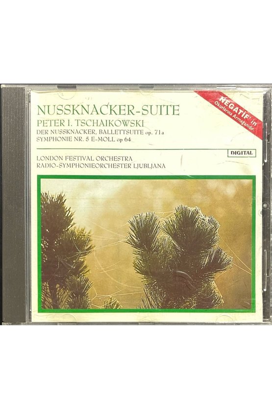 (Plak Değildir CD dir) CD Peter I. Tchaikowski NussKnacker-Suite CD