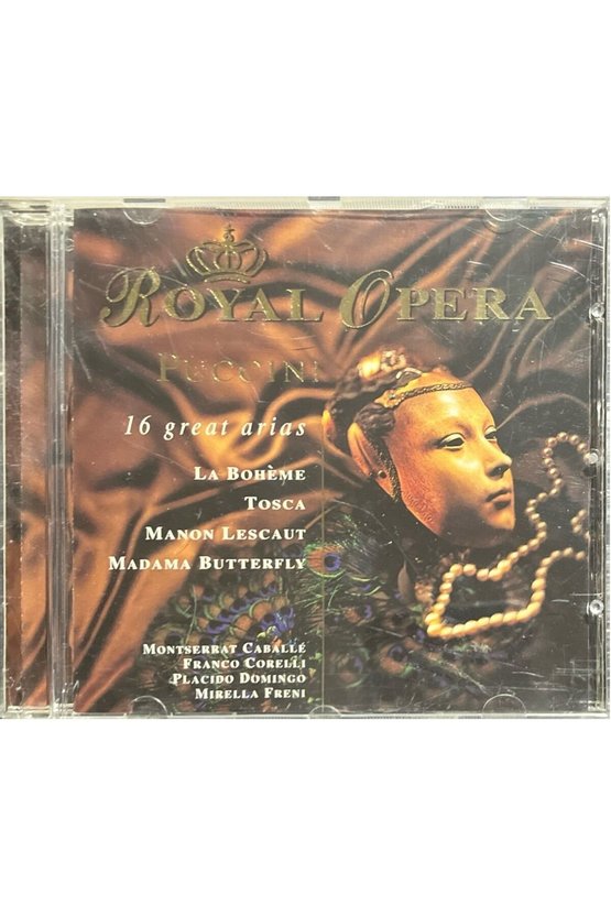 (Plak Değildir CD dir) CD Puccini 16 Great Areas CD