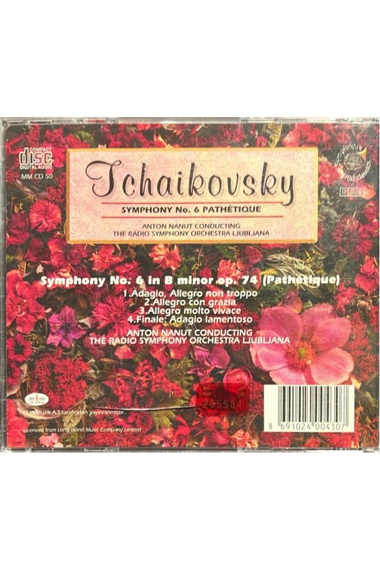(Plak Değildir CD dir) CD Tchaikovsky Symphony No. 6 Pathetique CD