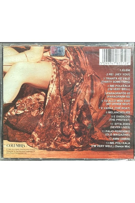 (Plak Değildir CD dir) CD Anna Vissi Re CD