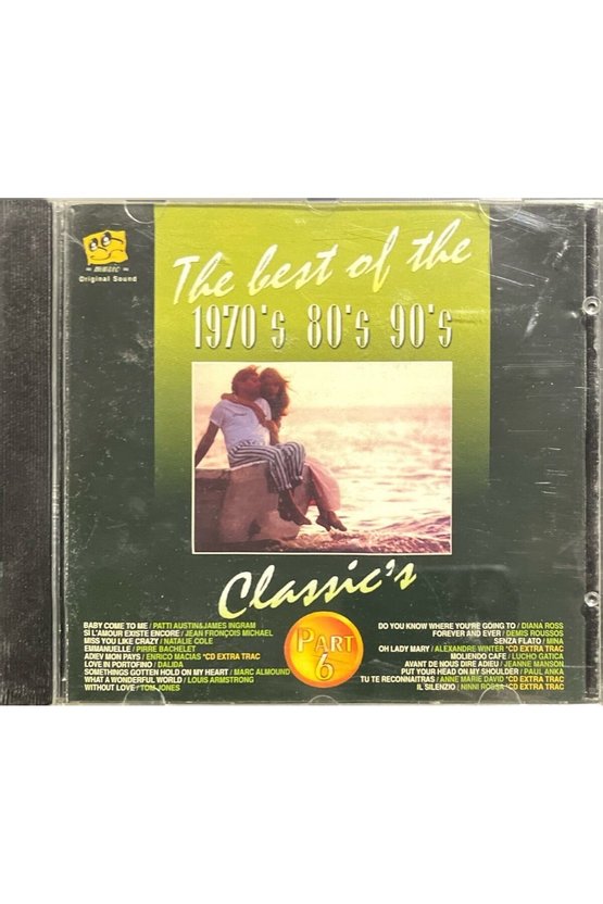 (Plak Değildir CD dir) The Best Of The 1960s 70s 80s 90s Classics Part 6 CD