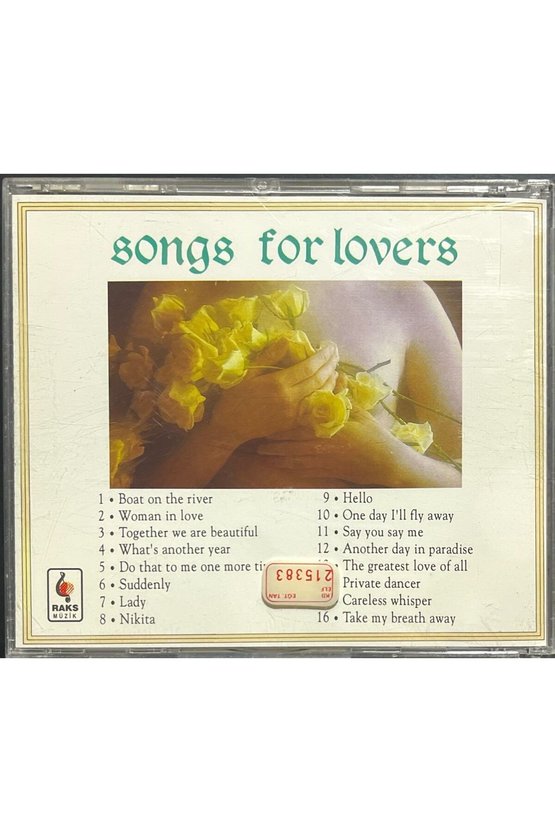 (Plak Değildir CD dir) CD Songs For Lovers CD