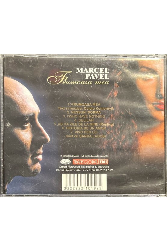 (Plak Değildir CD dir) CD Marcel Pavel Frumoasa Mea CD